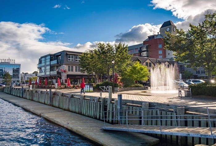 The Halifax Waterfront Boardwalk