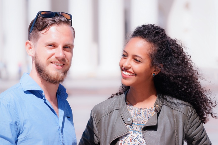 Black women dating White men